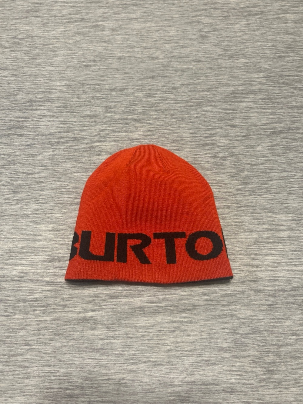 Burton Red Beanie Hat Snug Fit One Size Fits Most